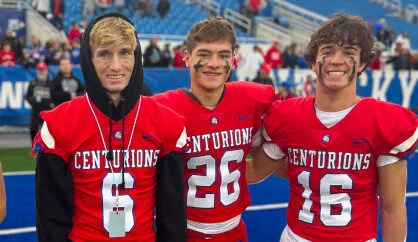 Britt supported by teammates during recovery