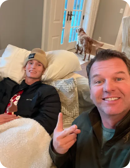 Britt and Chris Redman